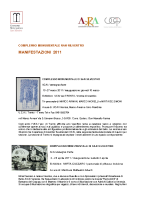 PROGRAMMA manifestazioni in san silvestro 2011